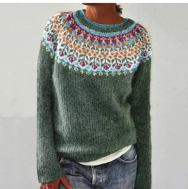 Mareike - Jersey Retro De Otoño