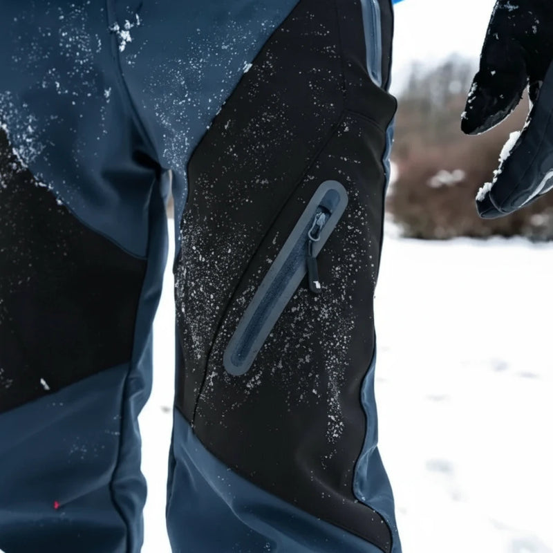 Zoranu - Pantalones de Senderismo Elásticos e Impermeables