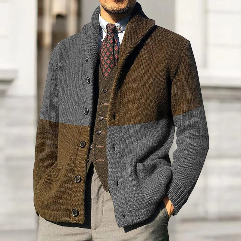 Leonhard - Elegante Cárdigan De Punto