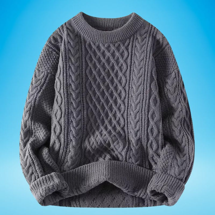 Xennon - Jersey Grueso De Cuello Redondo