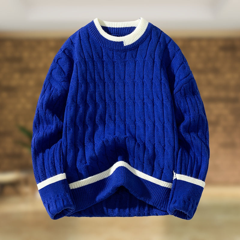Errol - Suéter Patchwork Informal