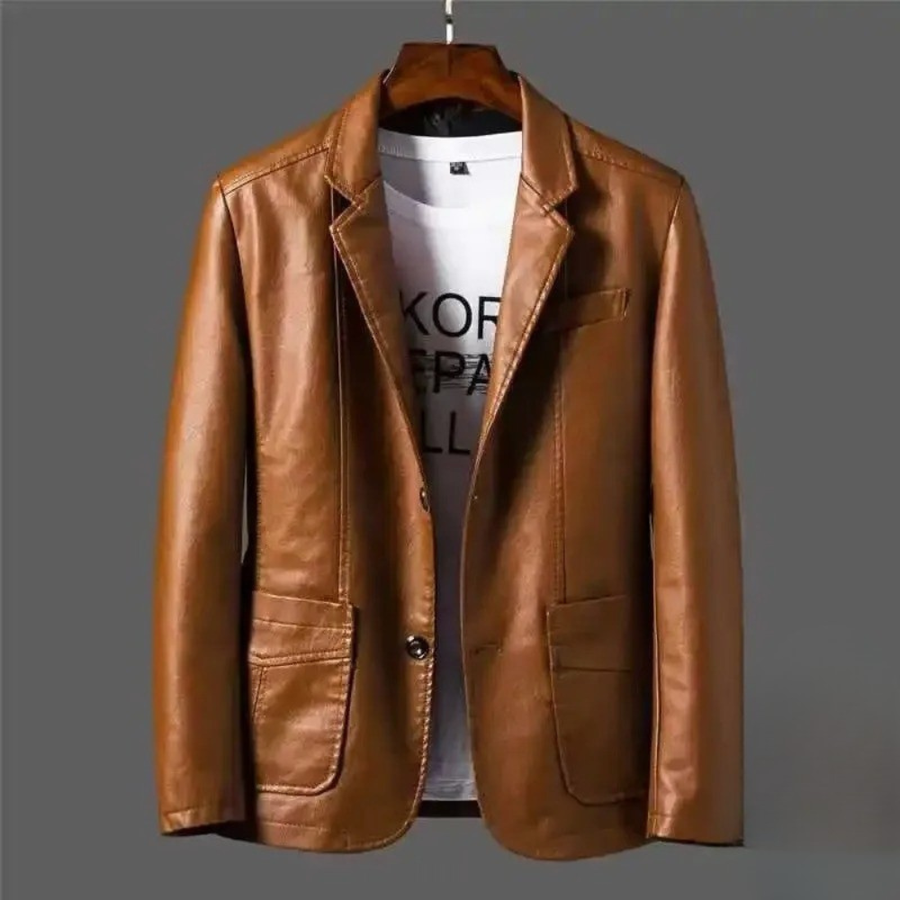 Addrian - Chaqueta De Cuero De Primera Calidad