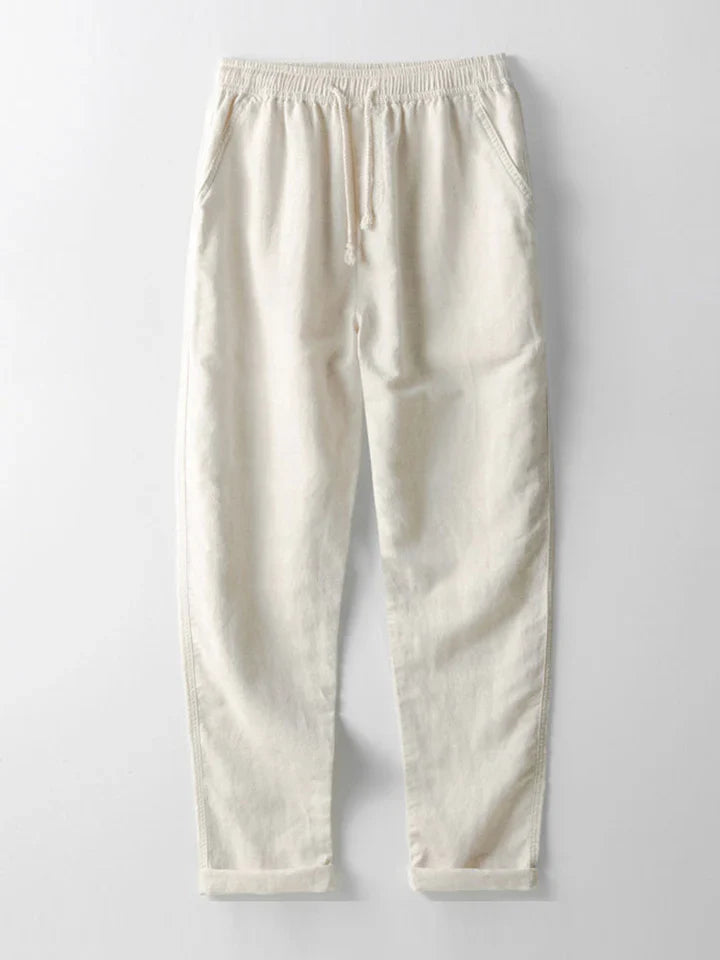 Booker - Camisa De Mezcla De Lino Con Pantalón Recto