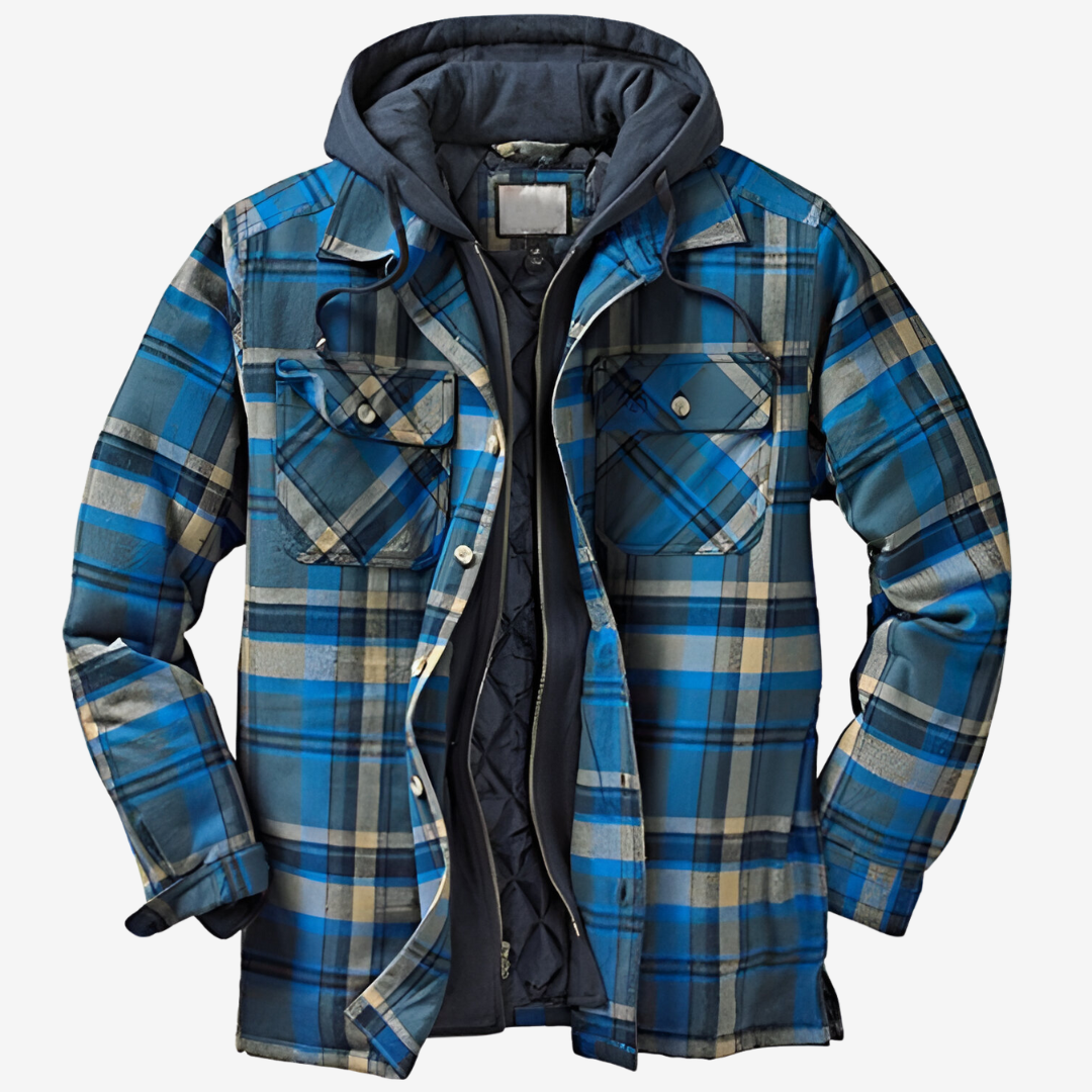 Everett - Chaqueta Acogedora De Estilo Robusto