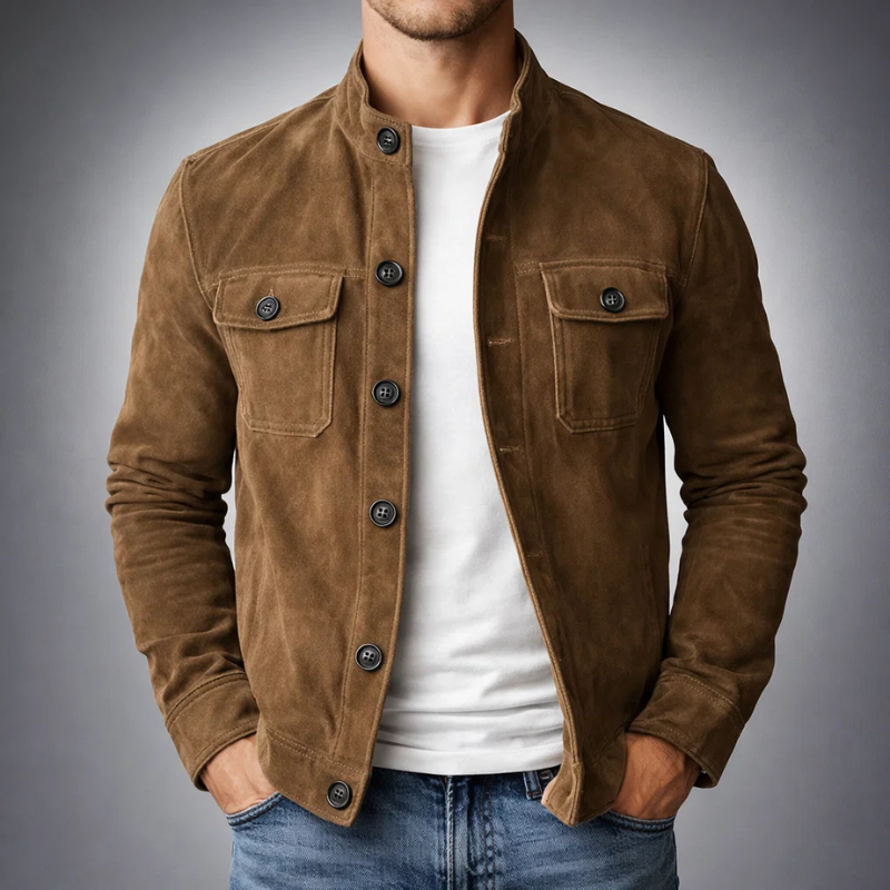 Kaarel - Chaqueta De Manga Larga Con Botones