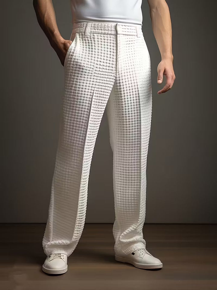 Tommen - Pantalones Ligeros Estructurados Con Bolsillo Lateral
