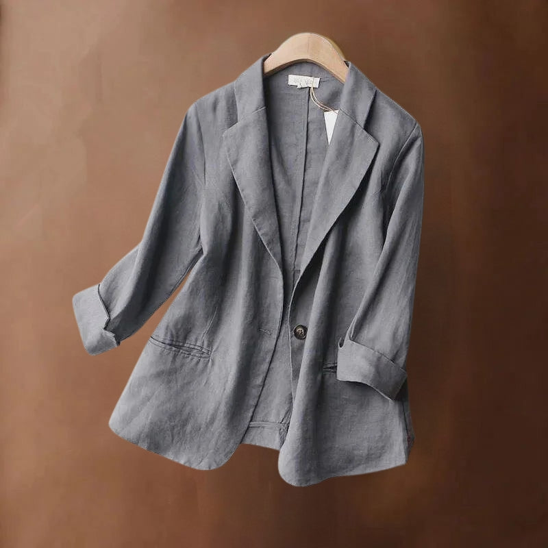 Mavis - Elegante Blazer De Lino