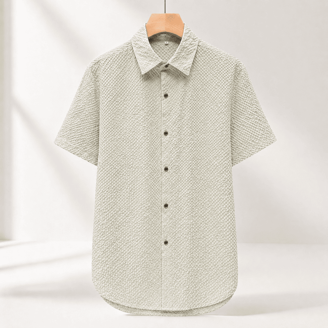 Filipe - Camisa De Manga Corta Con Textura