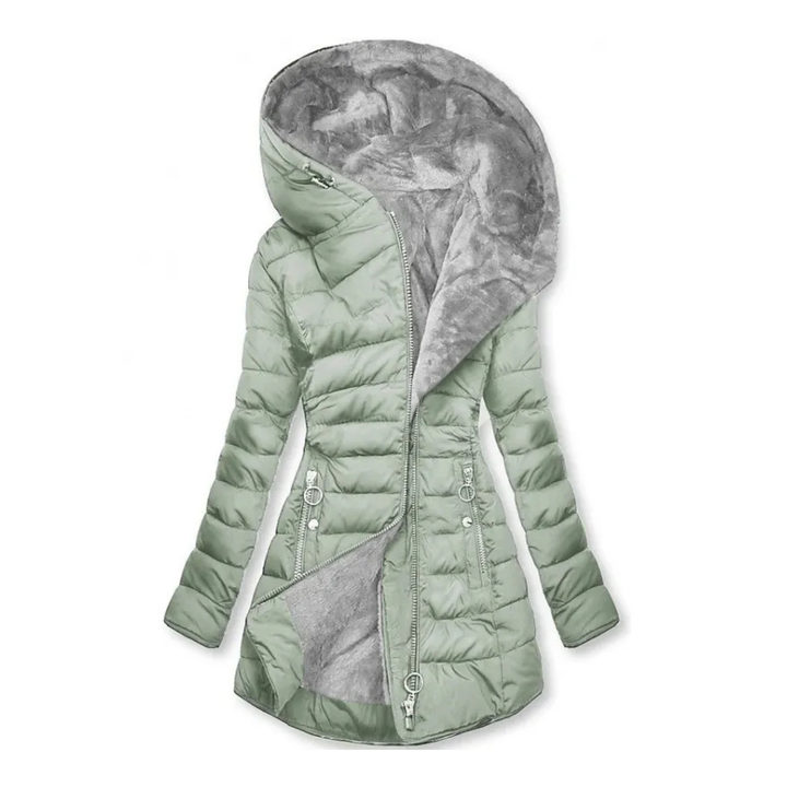 Ilariy - Abrigo Acolchado Con Capucha Para Invierno