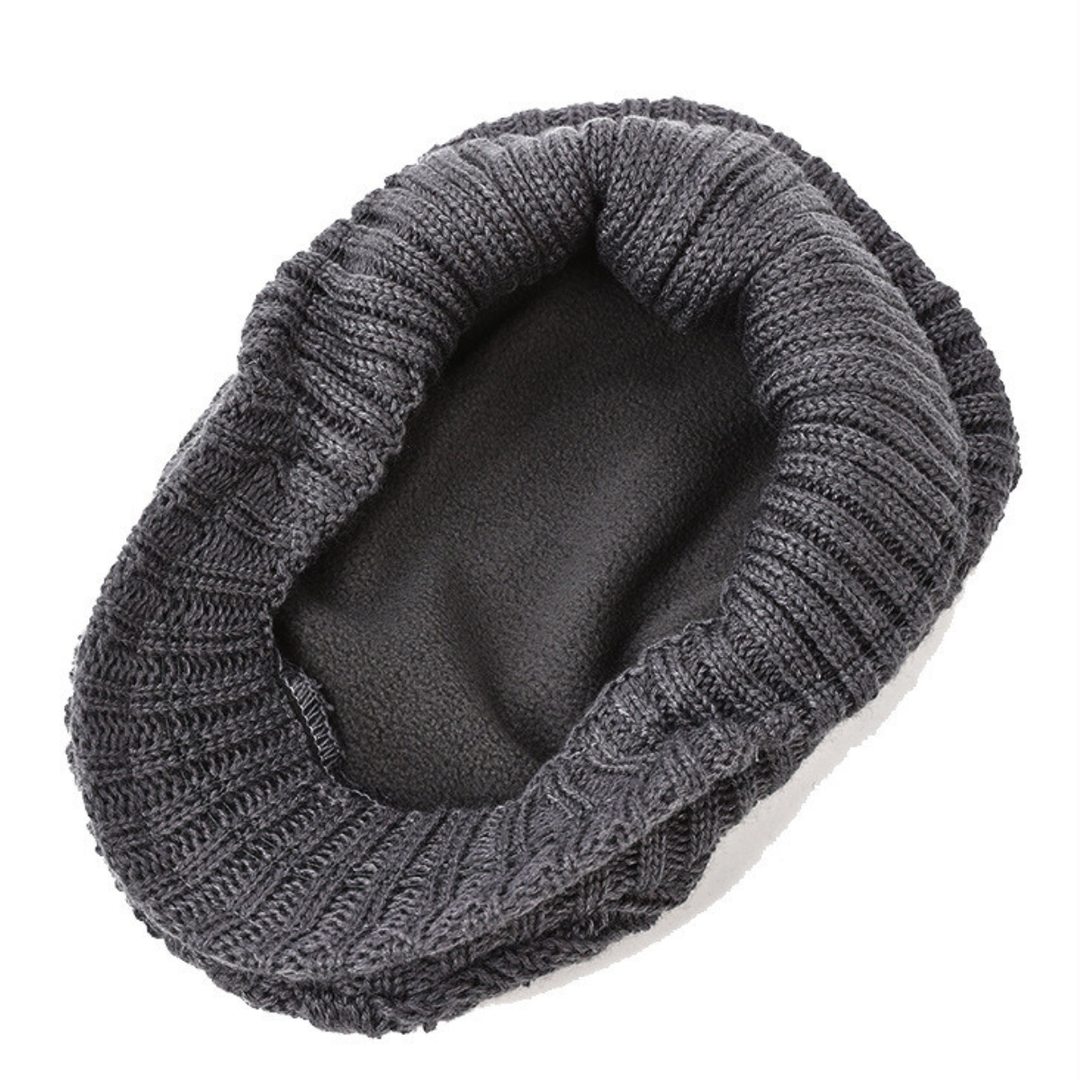 Rubyn - Gorra Plana De Punto Texturizado