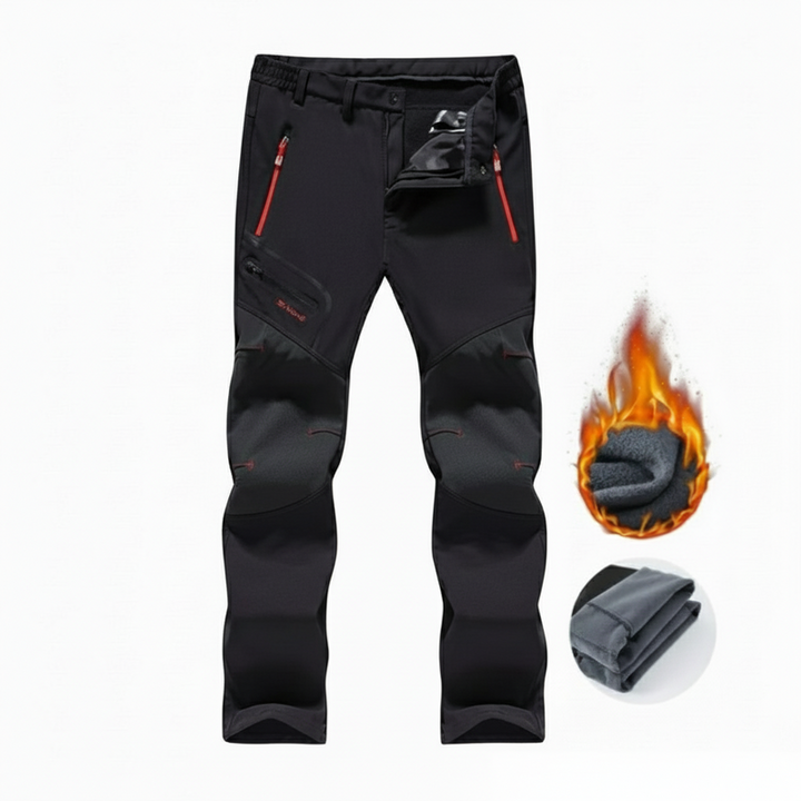 Zoranu - Pantalones de Senderismo Elásticos e Impermeables