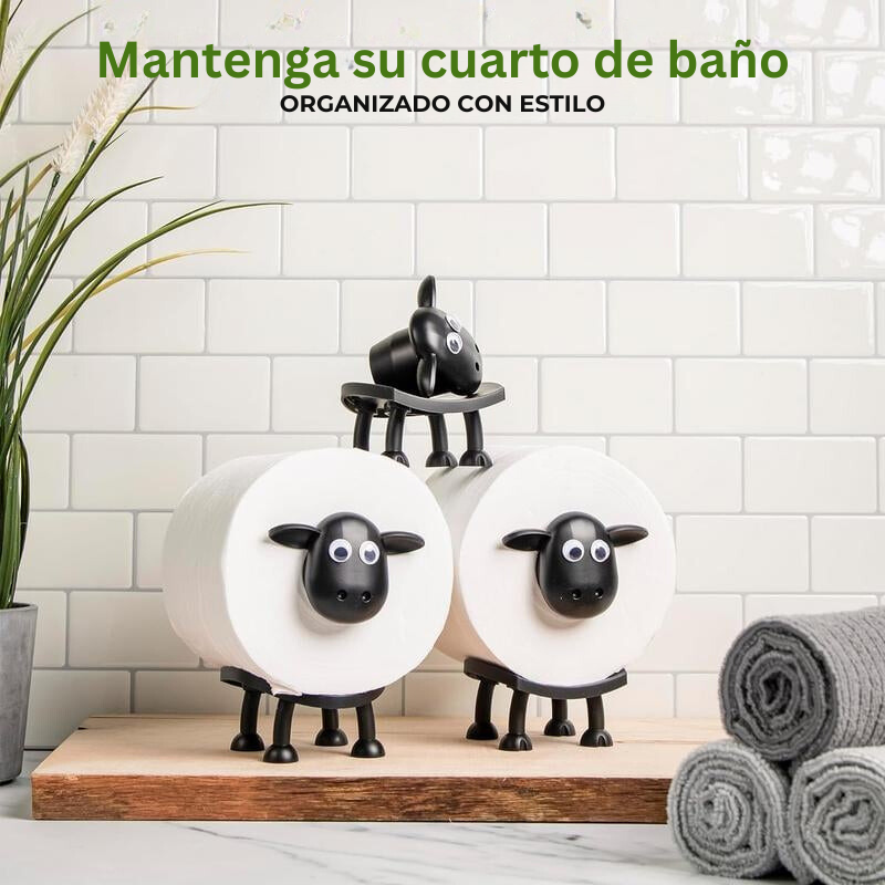 ToiletSheep - Portarrollos de Oveja