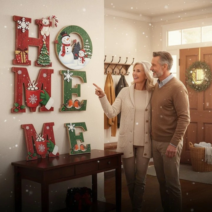 MerrySign - Letrero Navideño para Casas Históricas