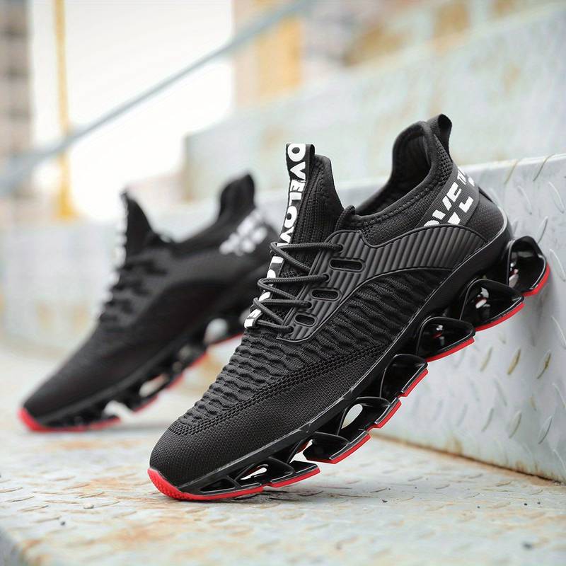 Shmuel - Zapatillas Deportivas Casuales Con Cordones y Diseño Geométrico
