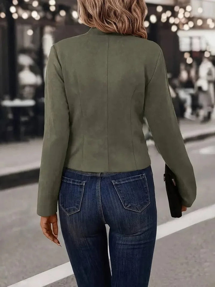 Zufia - Blazer Pequeño de Doble Botonadura