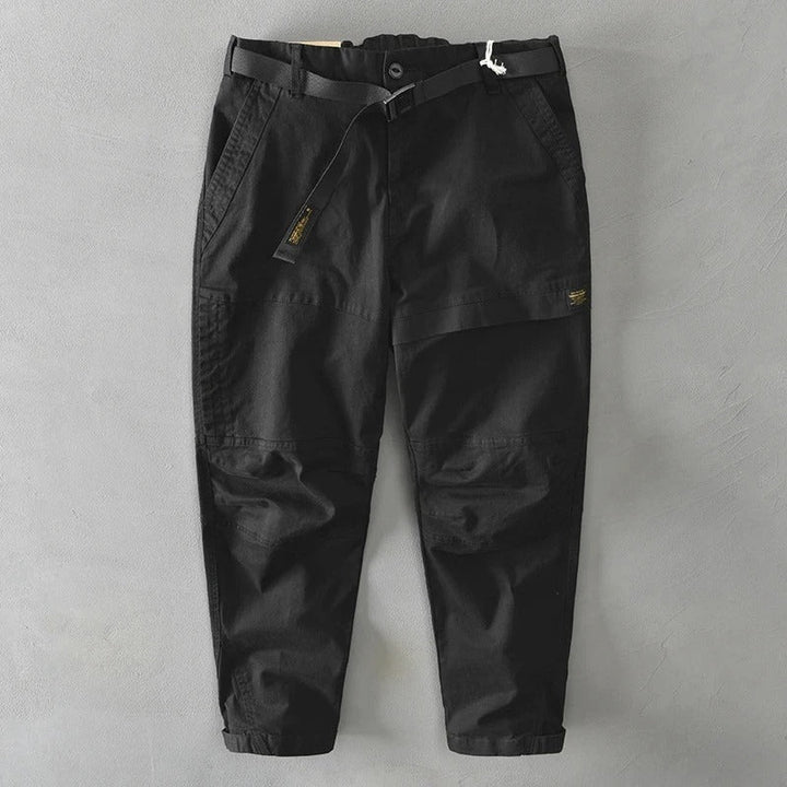 Zander - Pantalones Holgados de Algodón