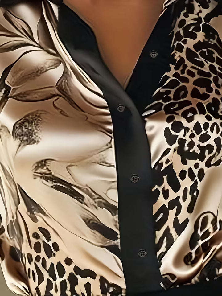 Nephthys - Camisa de manga Larga con Botones