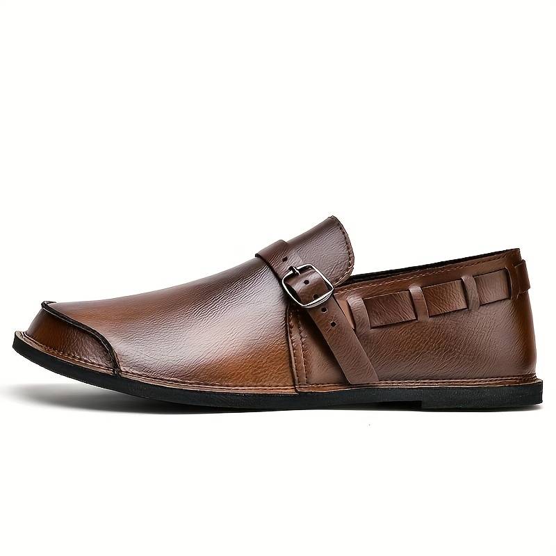 Efraim - Mocasines Cómodos de Estilo Retro Sin Cordones