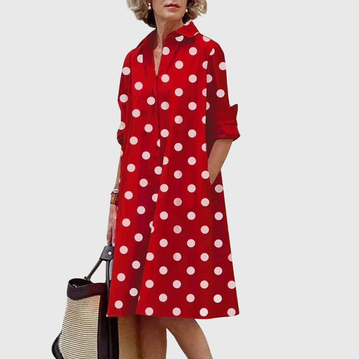 Oshadi - Elegante Minivestido Con Bolsillo