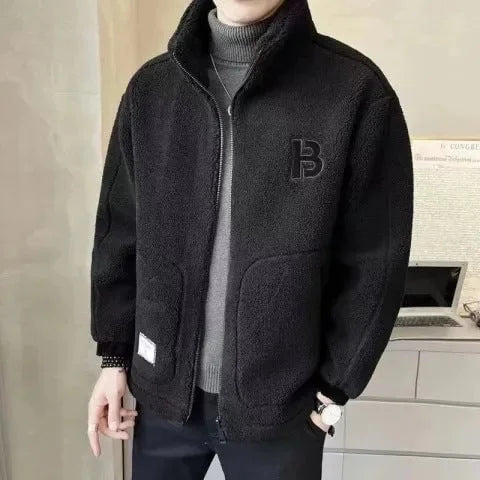 Achim - Chaqueta Con Cremallera De Piel Sintética