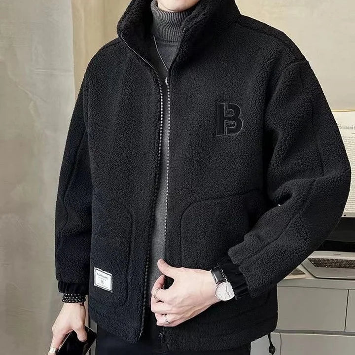 Achim - Chaqueta Con Cremallera De Piel Sintética