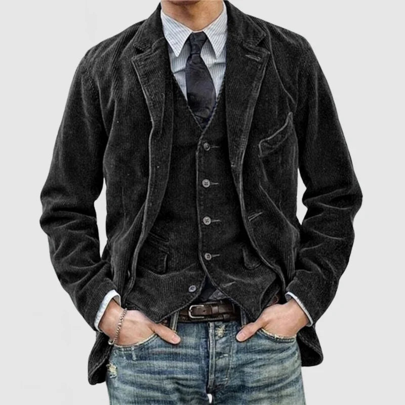 Cyrille - Chaqueta y Chaleco Vintage Atemporal