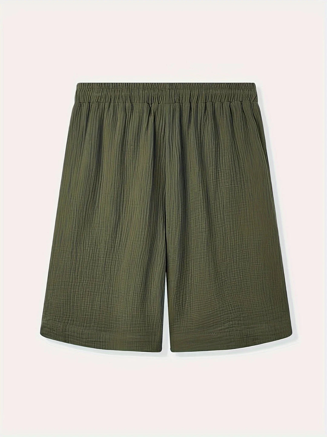 Bancroft - Elegantes Pantalones Cortos Holgados Con Bolsillos