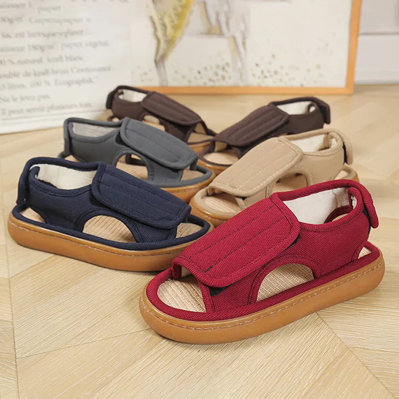 Karena - Sandalias Ajustables Con Velcro Antideslizantes