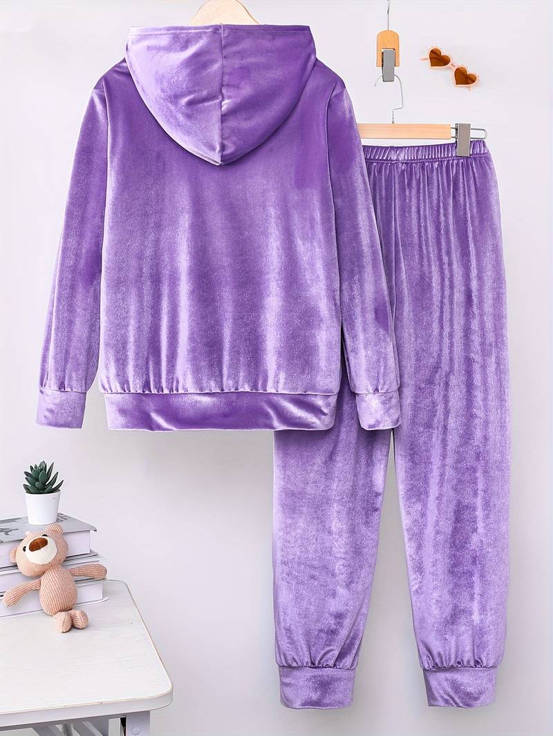 Tiferet - Elegante Conjunto de Sudadera Con Capucha y Pantalones