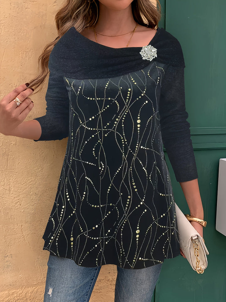 Hedda - Elegante Blusa Con Hombros Descubiertos