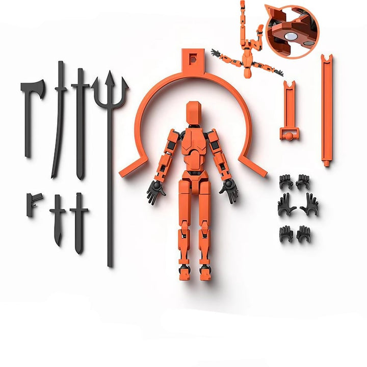 MagnaPlay - Set de Figuras de Acción Magnéticas