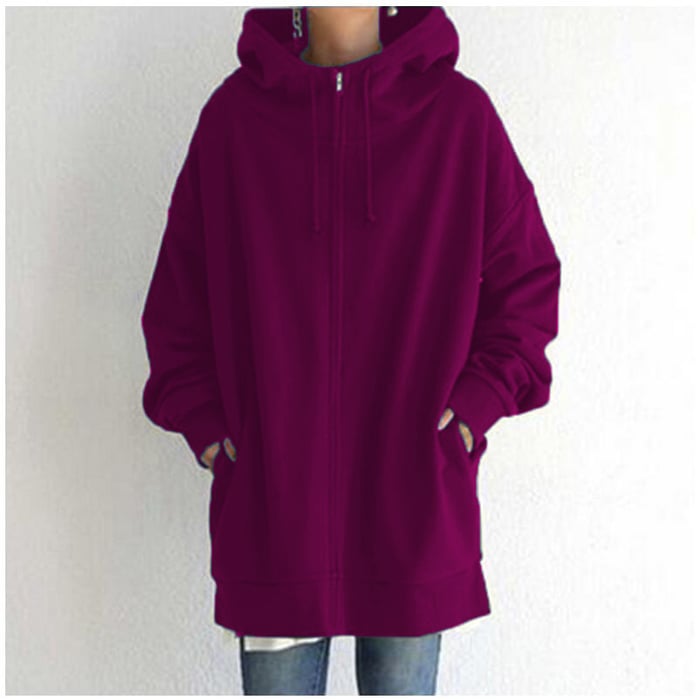 Sylvie - Acogedora Sudadera Con Capucha Sobredimensionado