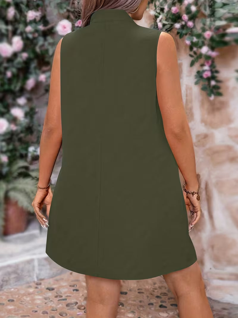 Alanaa - Chaleco Sin Mangas Elegante