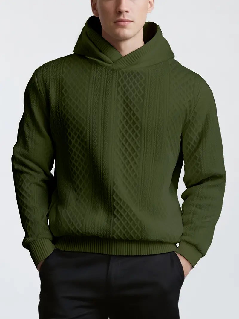 Karah - Sudadera Con Capucha De Manga Larga De Punto