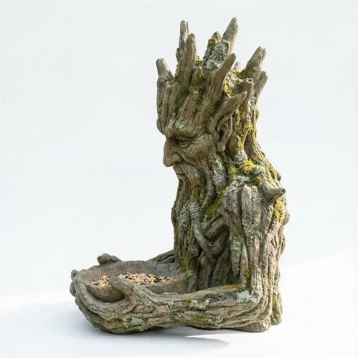 NatureHold - Una Escultura Para Alimentar a Las Aves Integrada En Un árbol