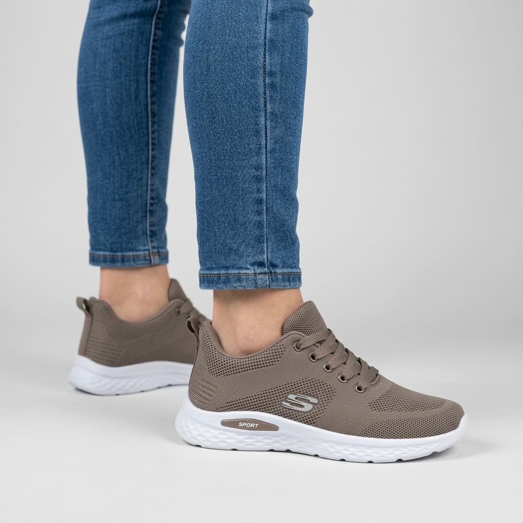 Alixia - Zapatilla Cómoda Con Cordones