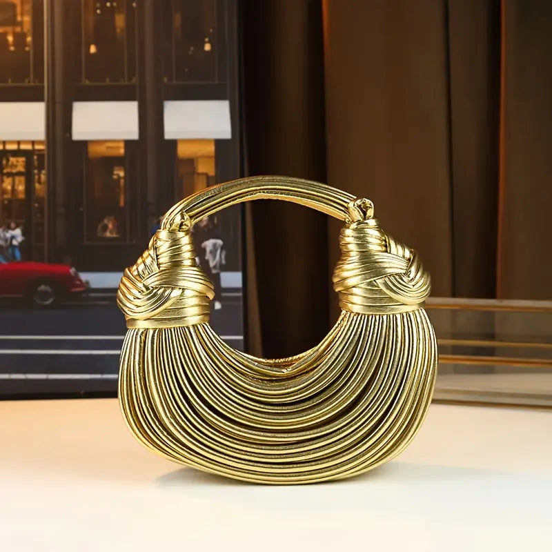 Kamila - Bolsos Esculturales con Forma de Fideo