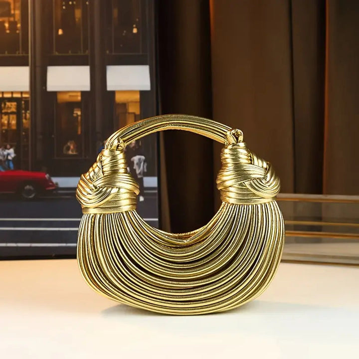 Kamila - Bolsos Esculturales con Forma de Fideo