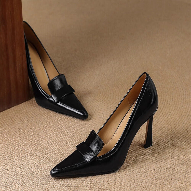 Kimiko - Zapatos De Salón De Charol Con Punta Afilada