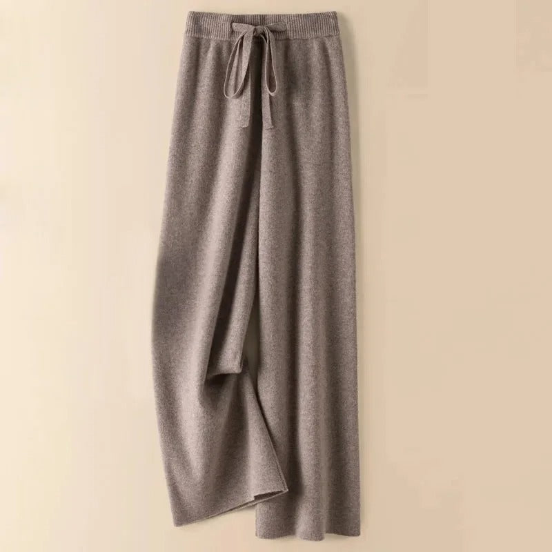 Nakia - Pantalones Casuales de Punto Grueso y Cálido