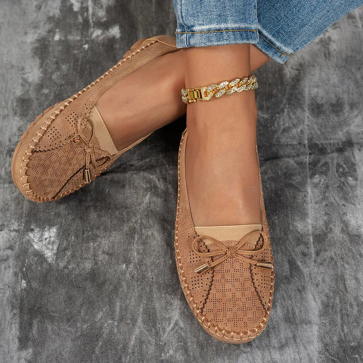 Rofia - Mocasines Casuales Antideslizantes De Cuero