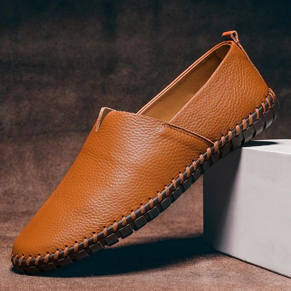 Garrett - Mocasines De Cuero De Primera Calidad
