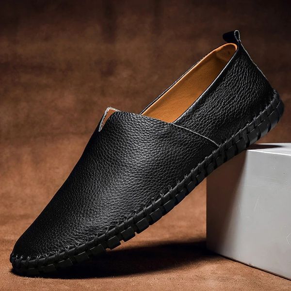 Garrett - Mocasines De Cuero De Primera Calidad