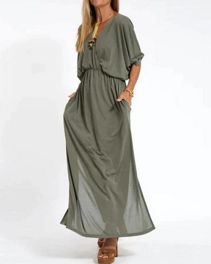 Janell - Vestido Largo Vintage