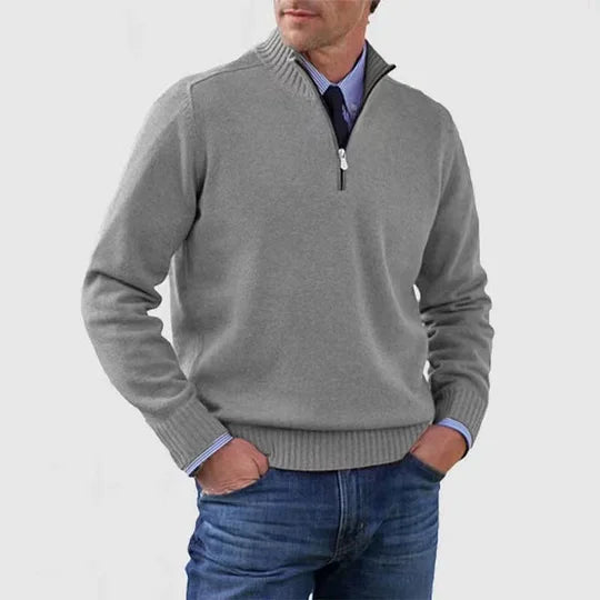 Ben - Jersey Cálido y Moderno Con Media Cremallera