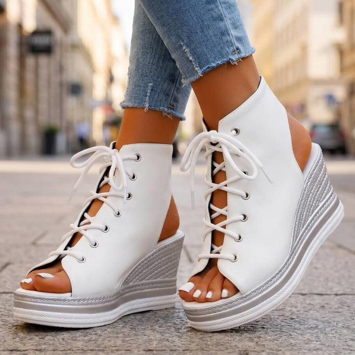Kanya - Sandalias Elegantes Con Cuña