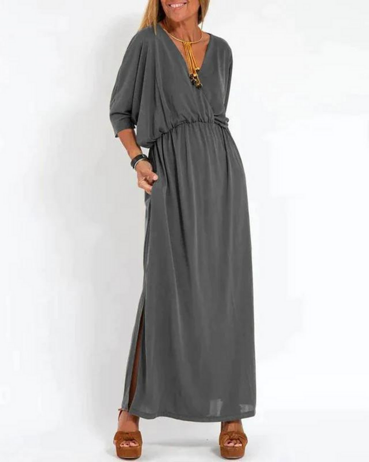 Janell - Vestido Largo Vintage
