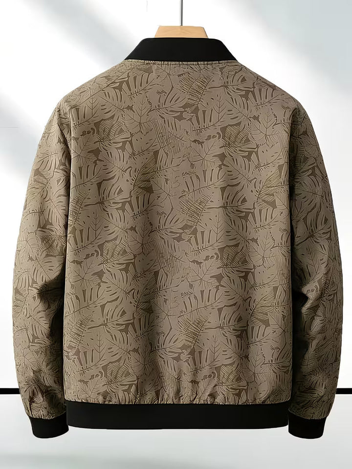 Dagan - Chaqueta Deportiva Informal de Manga Larga Con Cremallera
