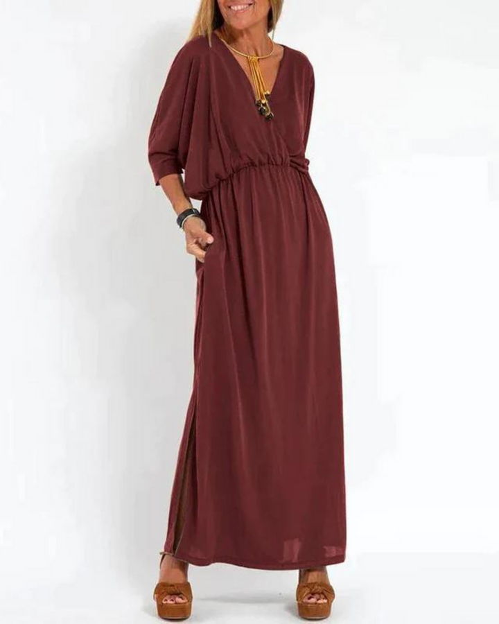 Janell - Vestido Largo Vintage