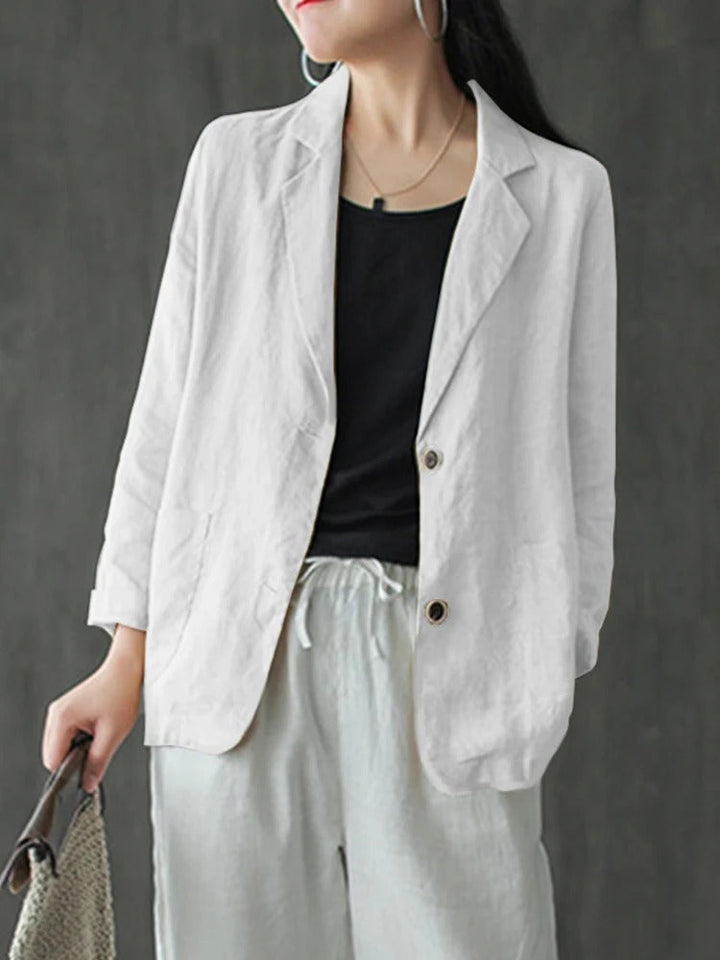 Herlinde - Elegante Blazer de Manga Larga